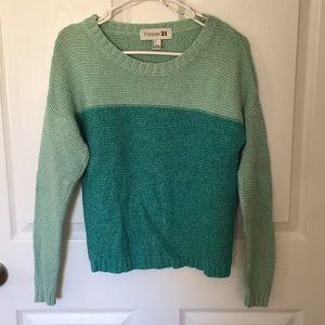 Two toned Forever 21 sweater